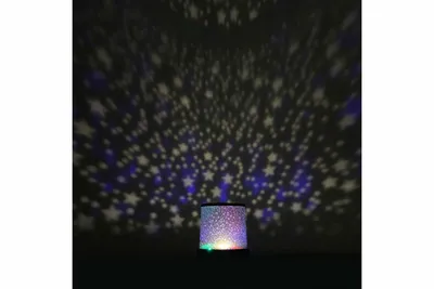 Светодиодный ночник-проектор Звездное небо на батарейках | СПб