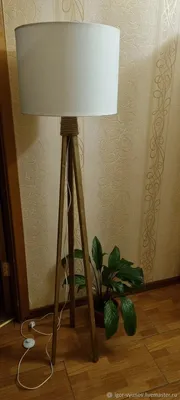 Светильник напольный под лампу с цоколем GU10, Ultra Light, МТ2004 12 Вт,  Белый - купить по низкой цене в интернет-магазине OZON (447135024)