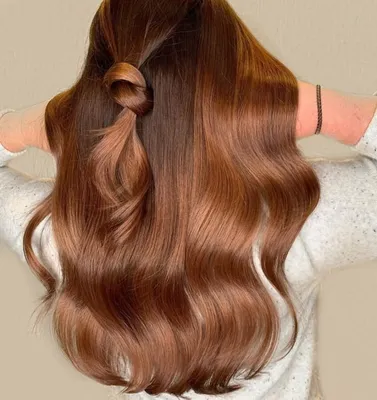 Шоколадный цвет волос 2024: палитра оттенков (+150 фото)