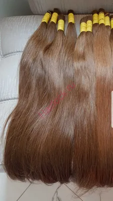 Светло-коричневые волосы в срезе для наращивания 60см #6 купить в  интернет-магазине HairLock.ru славянские натуральные волосы для наращивания  оптом и в розницу Самара