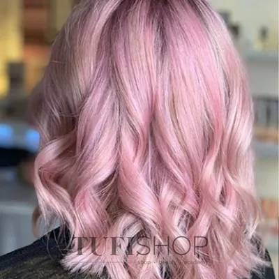 Нежно розовое окрашивание волос - купить в Киеве | Tufishop.com.ua