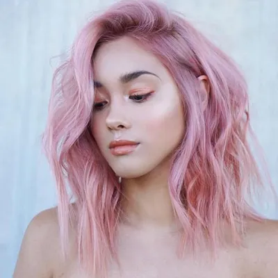 Светло розовое окрашивание волос - купить в Киеве | Tufishop.com.ua