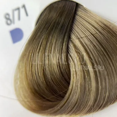 Купить ESTEL Professional Крем-краска для седых волос SILVER DE LUXE 7/71  Русый коричнево-пепельный, 60 мл цена в Минске