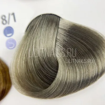 Крем-краска для седых волос DE LUXE SILVER, 8/71 Светло-Русый коричнево- пепельный, 60 мл | Estel Молдова