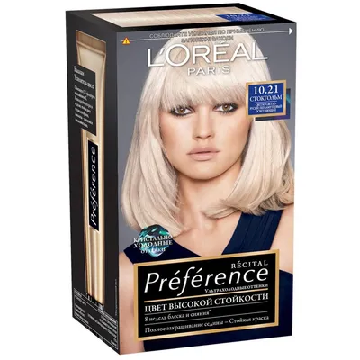 Краска для волос \"Preference\" тон: 10.21, светло-русый перламутровый  осветляющий купить в Минске. Отзывы, цены в интернет-магазине с доставкой —  OZ.by