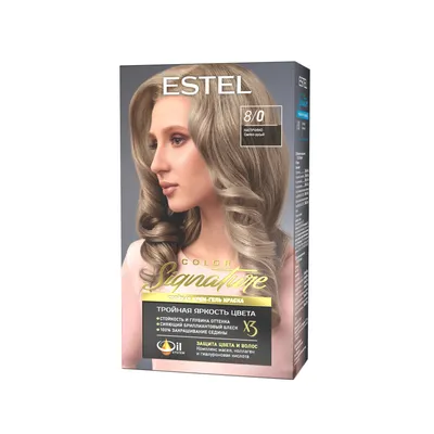 Краска для волос Estel Love тон 8.0 светло-русый 115мл
