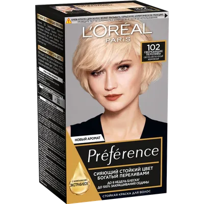 Краска для волос «L'Oreal Paris» Recital Preference, тон 10.21. купить в  Минске: недорого, в рассрочку в интернет-магазине Емолл бай