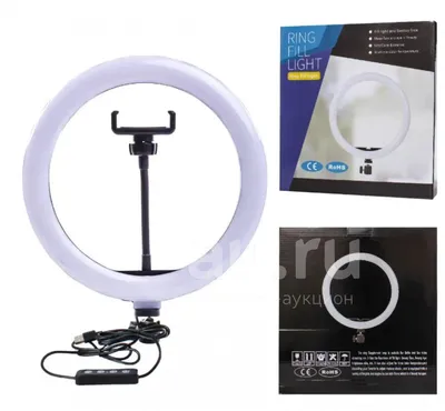 Светодиодное селфи-кольцо с RGB подсветкой Soft Ring Light MJ300 No Brand  комбинированное ‣ Цена 502 грн ‣ Купить в интернет-магазине Каста ‣ Киев,  Одесса, Харьков ‣ Доставка по всей Украине!(#253916526)