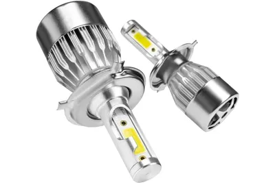 Светодиодные лампы LED для авто LEDZILLA C6 H4 18Вт 12В лампочки для  автомобилей в фары ДХО птф лед, комплект 2шт C6-H4 - выгодная цена, отзывы,  характеристики, фото - купить в Москве и