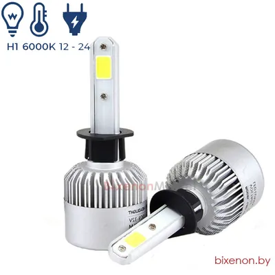 Светодиодные лампы H1 COB S2 - BiXENON MARKET