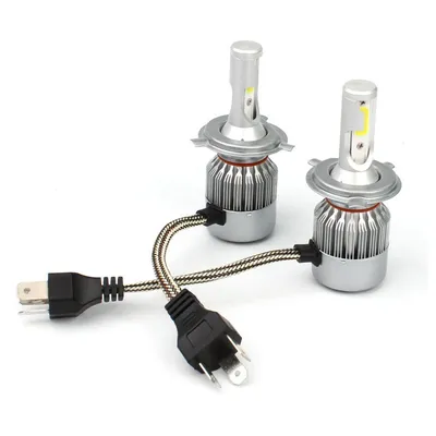 Купить Светодиодные лампы C6 Led Headlight 36W/6500K/3800lm/H4 пара в  Екатеринбурге