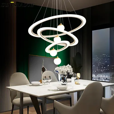 Современные светодиодные люстры Multi-Light для высоких потолков –  FavorShopping