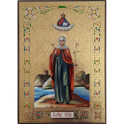 Икона святой Татьяны Римской | Иконописная мастерская Радонежъ