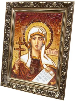 Икона «Татьяна Римская, мученица» на заказ. Каноническая рукопись - ©  \"Православная Икона\"