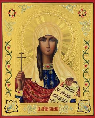 Купить старинную Икона Святая мученица Татьяна в антикварном магазине  Оранта в Москве артикул 420-20