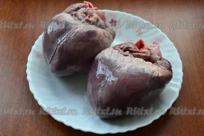 Свиное сердце в духовке - 7 пошаговых фото в рецепте