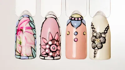 Слайдер-дизайн для ногтей (для обрисовки Sweet Bloom) ( Животные ) от Milv  C23 – купить за 50 ₽ | Кукусити.рф