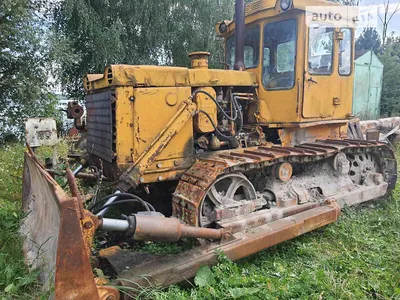 Tractor T-130 bulldozer blue 1:43 Hachette #136