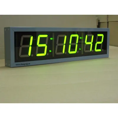 Электронные часы-табло Кварц –2 С(зел. инд.) - купить в интернет-магазине.