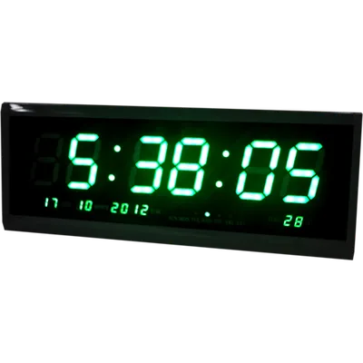 Настольные часы с перекидным табло Flip Clock (черный) — LeFutur.ru