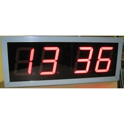 Электронные часы-табло Кварц 1 (красн.инд.) - купить в интернет-магазине.