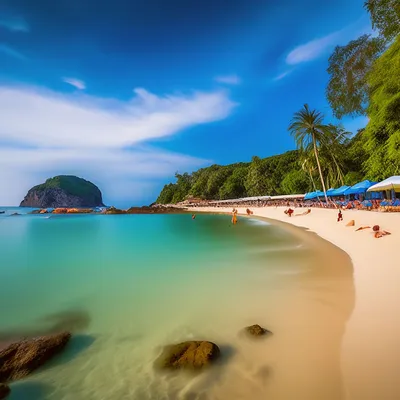 Море пляж тайланд» — создано в Шедевруме
