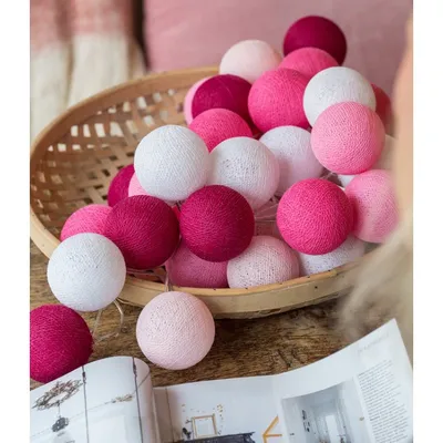 Гирлянда тайские фонарики CBL Розовая 20 шариков, 3.7 м (ID#1269531601),  цена: 590 ₴, купить на Prom.ua