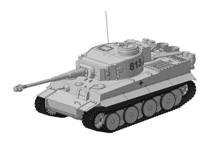 Модель сборная Звезда Немецкий тяжелый танк Тигр Порше - купить с доставкой