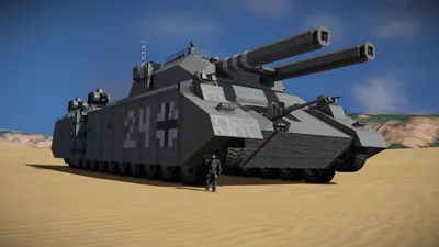 Landkreuzer P. 1000 Ratte: в гитлеровской Германии хотели построить самый  большой танк в мире | Военобзор | Дзен