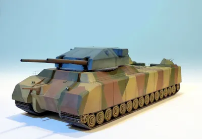 Landkreuzer P. 1000 «Ratte», двойное …» — создано в Шедевруме