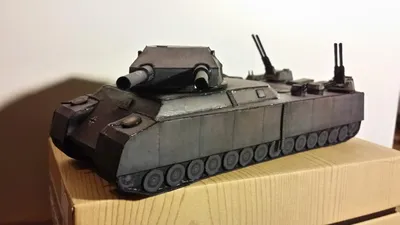 Landkreuzer P.1000 Ratte 3D Модель $185 - .fbx .obj .max - Free3D