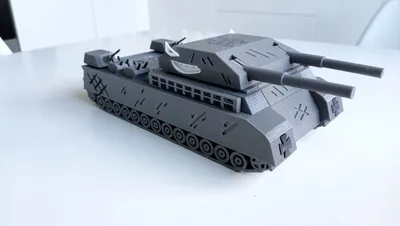 Журнал Макет танка - 000 - Танк Landkreuzer P.1000 Ratte :: Бумажные модели  бесплатно, без регистрации и смс