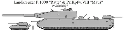 Мод P-1000 Ratte для Бриг Ригс