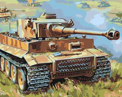 Танк ТИГР-I ранний сборная модель ACADEMY 12514 купить в Украине