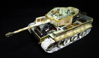 Купить модель танка t-vi тигр(1:35) за 36300 руб. в интернет магазине  Пятигорская Бронза