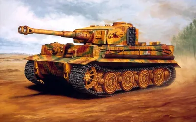 3646 Звезда 1/35 Немецкий тяжелый танк T-VI «Тигр» :: Сборные модели ::  Техника :: Звезда :: 1/35
