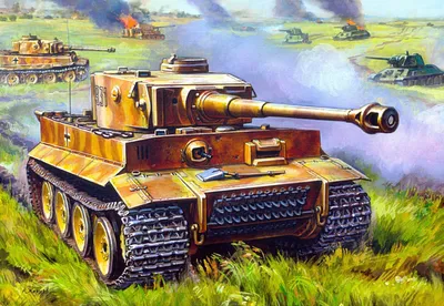 Картинки танка тигр - 82 фото