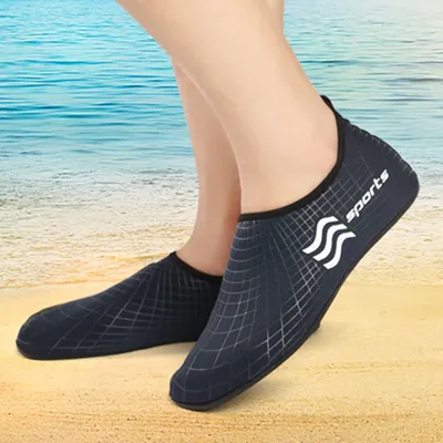 Удобные быстросохнущие мужские пляжные тапочки для серфинга, мягкая обувь  на плоской подошве, Мужская обувь для плавания, мужская пляжная обувь для  дайвинга | AliExpress