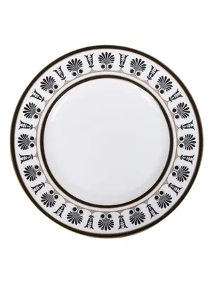 Тарелка обеденная из фарфора с орнаментом Ginori 1735 белая (313469) купить  по цене 7 330 руб. в интернет-магазине ГУМ