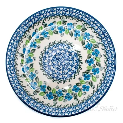 Тарелка фарфоровая с орнаментом из коллеции Motiv купить по низким ценам в  интернет-магазине Uzum