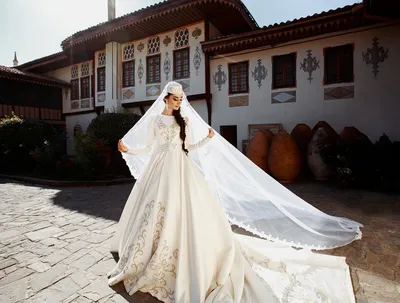 Татарский свадебный наряд - 96 фото