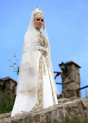Свадебное платье татарской невесты (63 фото)