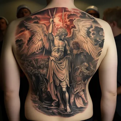 Значение татуировки ангел. | Студия МИР ТАТУ | Дзен