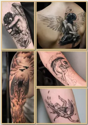 Тату Ангел: Cкрытые Значение и Символизм 2021 | TattooAssist