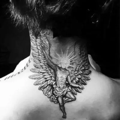 Эскиз тату ангел | Татуировки кельтского дракона, Ангелы тату, Дизайн тату  ангела