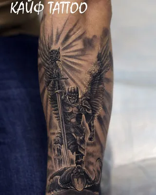 Ангел-хранитель на плече: одна из самых популярных татуировок - tattopic.ru