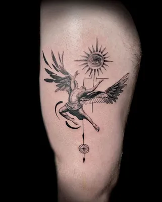 Наколка ангел на руке: как выбрать и ухаживать - tattopic.ru