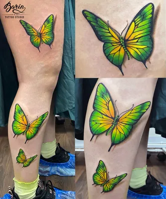 Тату бабочка – 202 фото | Татуировки в виде бабочки