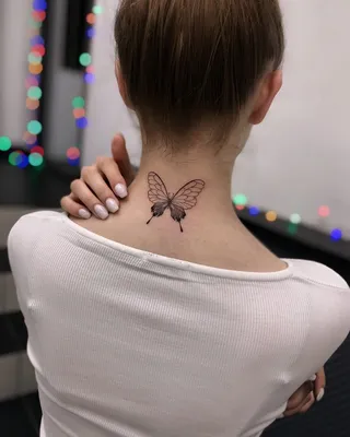 Тату в виде бабочки: фото работ, значение татуировки бабочка