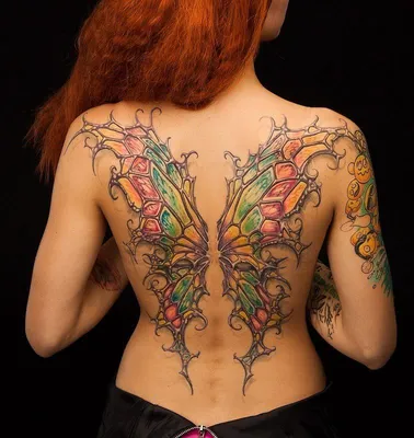 Тату бабочка. Значение и фото татуировки